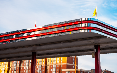 Enhance safety and curb appeal with fuel station canopy design Houston TX, for modern service stations
