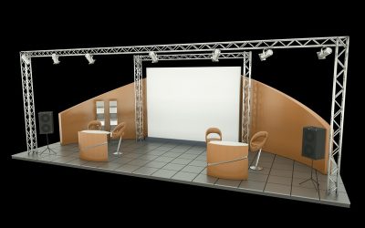 Engage Attendees Effectively by Showcasing Products with Custom Trade Show Displays